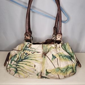 Liz Claiborne Tropical Pattern Bag